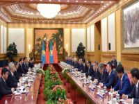 Nazarbayev’e Pekin’de üst düzey karşılama