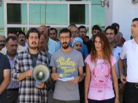 Nusaybin’de KESK Platformu'ndan tutuklama protestosu