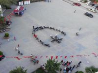 Bursa'dan ay-yıldızla geçtiler