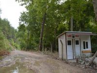 Köy yollarına prefabrik mescit