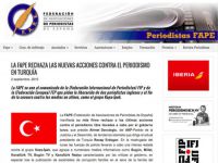 İspanya Gazeteciler Federasyonu’ndan operasyona sert tepki