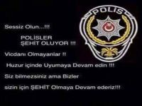 Şehit polisin son paylaşımı: Polisler şehit oluyor; vicdanı olmayanlar