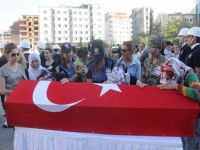 Dargeçit'te şehit düşen 4 polis, törenle memleketlerine uğurlandı