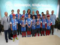 Türkiye şampiyonlarından Bozbey’e ziyaret!