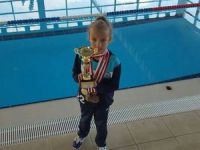 Yıldırımlı yüzücü Türkiye ikincisi oldu!