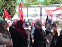 Bursa'da santrale hayır eylemi!