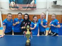 Masa tenisinde Türkiye kupası Büyükşehir'in!