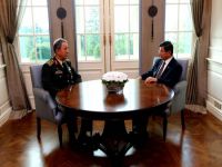 Davutoğlu, Org. Akar'ı kabul etti