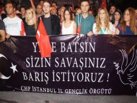 CHP Gençlik Kolları Dağlıca saldırısını protesto etti