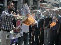 Artvin'de terör olayları protesto edildi
