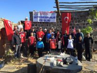 Erciyes Kar Kaplanları, Serçel yaylasında şehitleri için saygı duruşunda bulundu