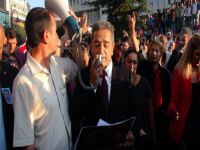 Zonguldak'ta teröre lanet, hükümete tepki