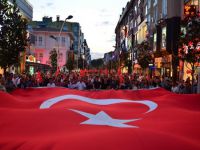 Sakarya'da binler terörü protesto etti