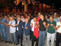 Şehitler için Fatih Camii'nde gıyabi cenaze namazı