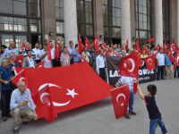 Ankara Tren Garı önünde ‘teröre tepki’ eylemi