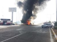 Petrol istasyonu felaketin eşiğinden döndü