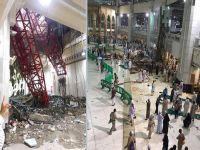 Kabe'de vinç devrildi: 107 ölü