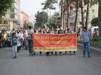 Cizre için yürüyüş ve oturma eylemi