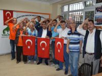 İşaret diliyle terörü lanetledi