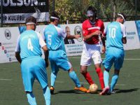 Görme engelliler futbol maçı başladığı gibi bitti