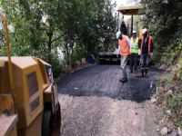 Osmangazi'de asfalt çalışması