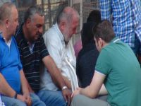 Şehit polisin evine ateş düştü