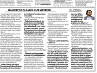 Polis baskınını bir gün önce yazdı