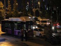 Yolcu otobüsüne molotoflu saldırı