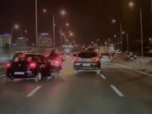 Bursa'da saniye saniye kaza!