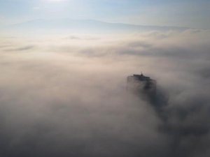 Bursa’da sis şehri böyle yuttu