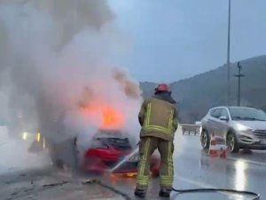 Bursa'da halk otobüsünde zamanla yarış
