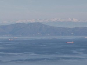 İstanbul’dan Uludağ manzarası