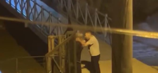 Bursa'da sokak ortasında tekme tokat kavga
