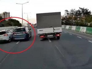 Sürücünün refleksi kazayı önledi