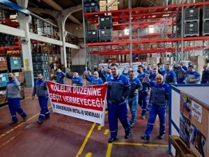 İşçiler greve gidiyor